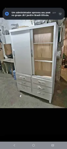 Guarda roupa solteirão direto de fabrica no bloco de madeira venha garantir o seu