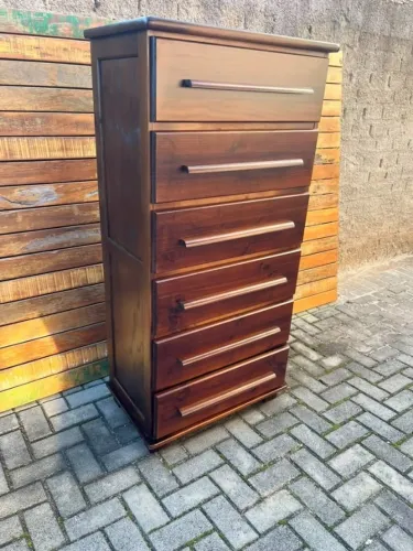 Comoda Madeira 6 Gavetas