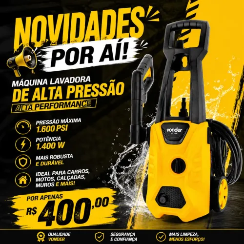 LAVADORA VONDER 1600PSI