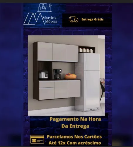 GRANDE PROMOÇÃO *COZINHA MEL 1.80 POQUEMA ENTREGA GRÁTIS ACEITA CARTÃO