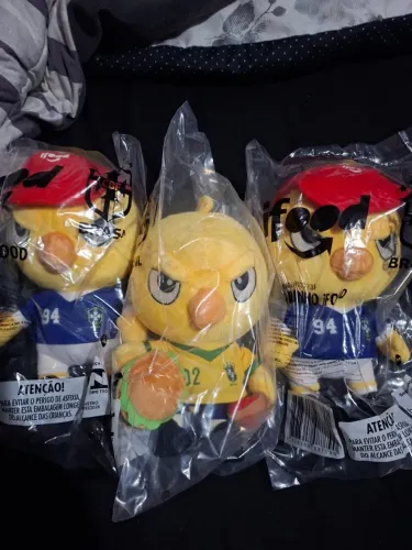 Pelúcias Copa 2026 Ifood Canarinho