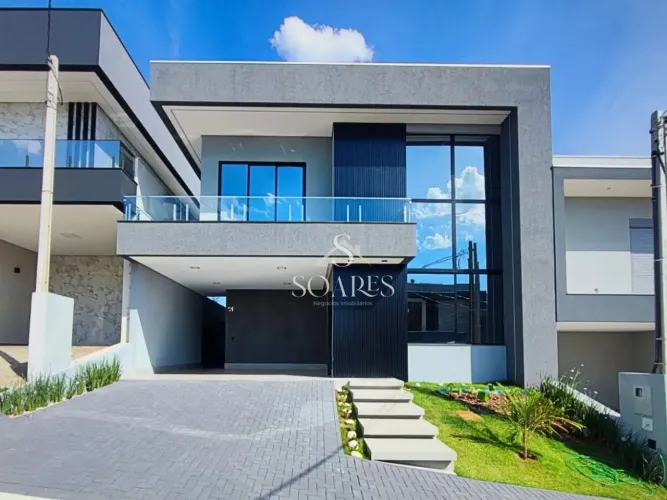 CONDOMÍNIO FECHADO MORADAS DO VALE - SOBRADO A VENDA 220m², 3 QUARTOS (3 SUÍTES) - LONDRIN