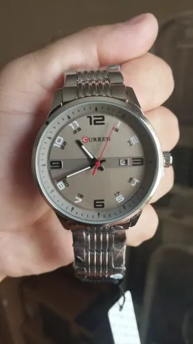 Relógio Curren Silver Edition - Sofisticação que Impressiona em Qualquer Ocasião!