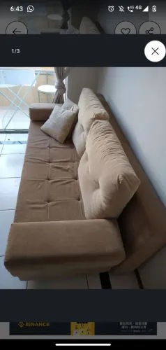 Sofá cama Casal espaçoso e em otimas condições.