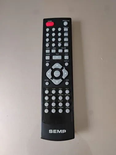 controle remoto semp dvd 3260 leia a descrição