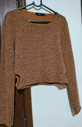 Blusa manga longa - veste PP e P