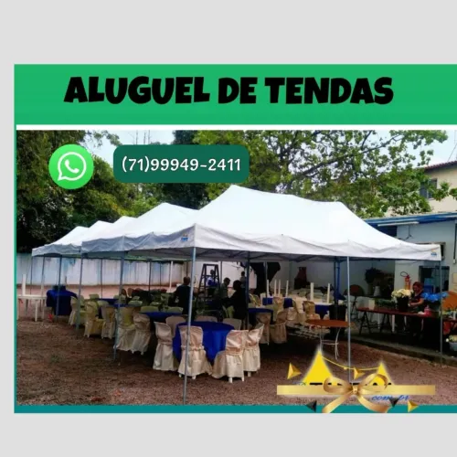 Locação toldos aluguel entrego rápido salvador e região