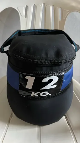 Kettlebell 12kg de Areia (Soft) - Ideal para Treino em Casa / Funcional