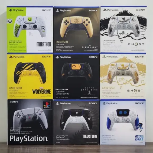Controle DualSense PS5 Edição Limitada de Colecionador - Novo e Lacrado