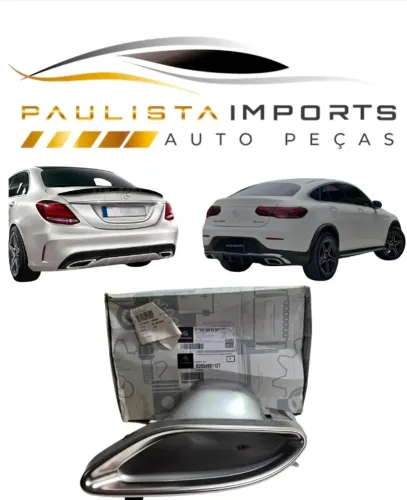 Ponteira Escapamento Mercedes C180 C200 C250 C300 AMG C63 / Glc 200 GLC 300 ( A2054901127