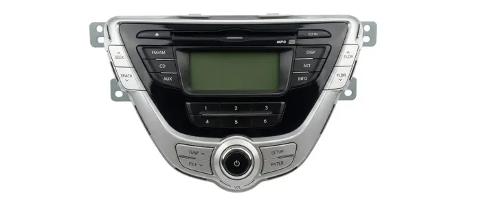 Rádio Original do Hyundai Elantra (Usado) - Ótimo Estado!