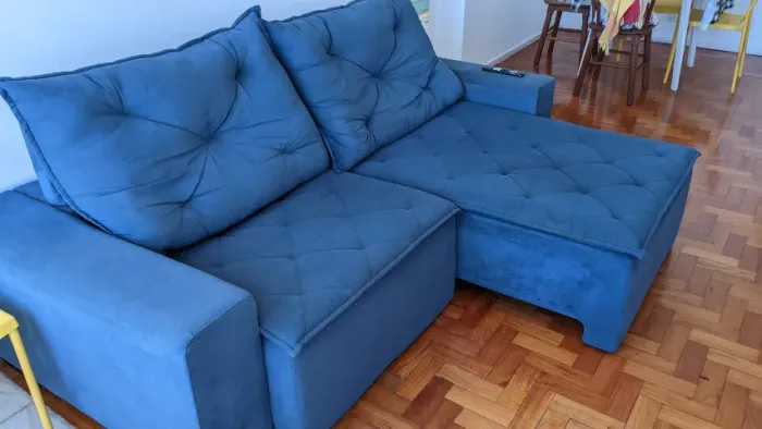 Sofá Cama Retrátil e Reclinável - 2,30m