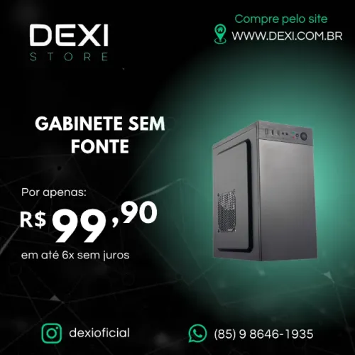 GABINETE SEM FONTE GOLDENTEC