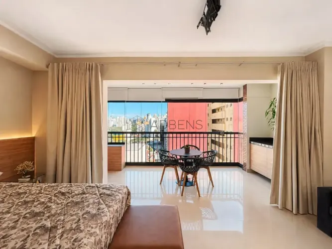 Apartamento mobiliado para locação, 42 m², 1 vaga, Setin DownTown Brigadeiro, Bela Vista,