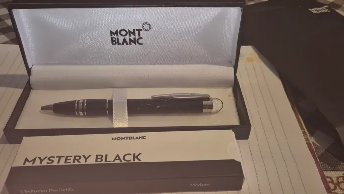 Caneta Mont Blanc Starwalker Resina Preciosa