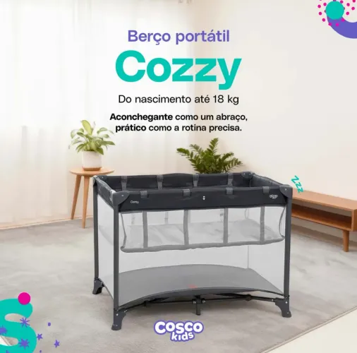 BERÇO COSCO KIDS (novo)