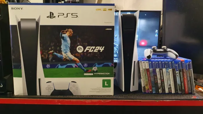 Playstation 5 Fat Mídia Física + 16 Jogos Físicos