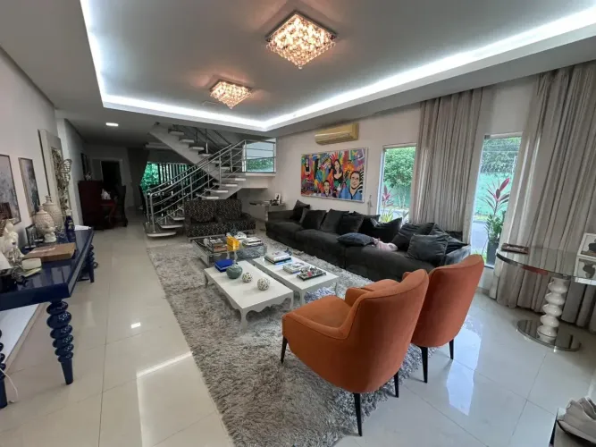 RENAISSANCE, 360M2, 4 SUÍTES, PISCINA, CHURRASQUEIRA, AREA GOUMERT CLIMATIZADA