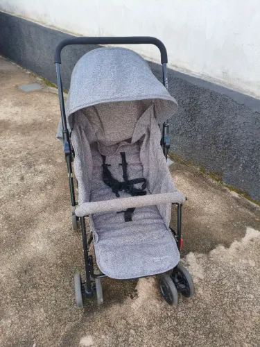Carrinho De Bebê Multikids Baby Max Baby Bb317 - Cinza