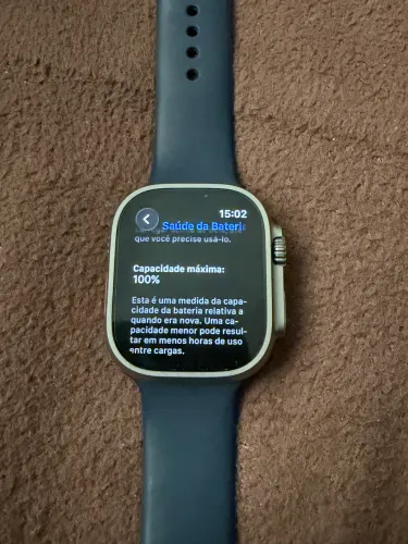 Apple Watch Ultra ? 1ª Geração bateria 100% ?