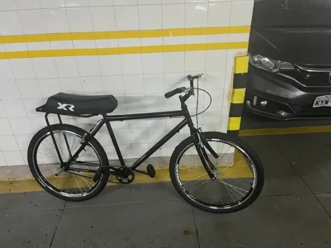 Bicicleta Aro 26 Estilo XR/ Banco com Garupa + Cadeado (Aceito oferta Razoável)