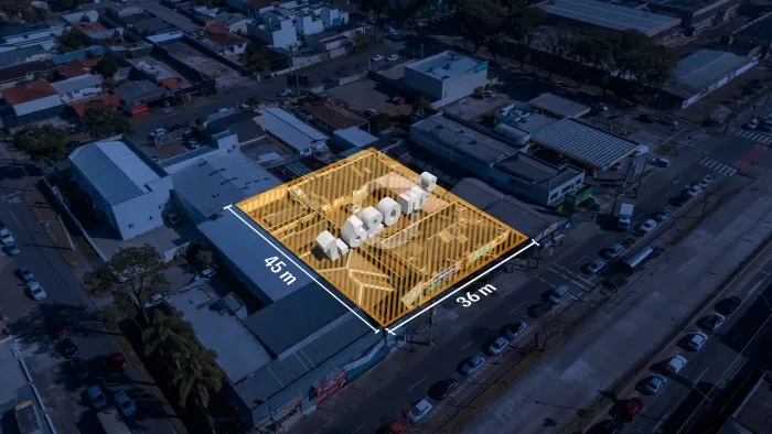 Terreno Comercial à venda no Boqueirão 1.620 m² de área total | Av. Marechal Floriano Pei