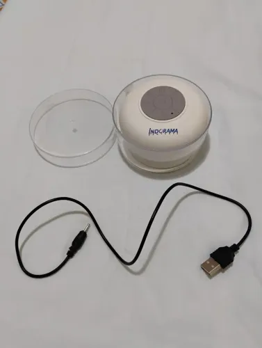 Caixa de Som Bluetooth Portátil Recarregável - Funcionando Perfeitamente