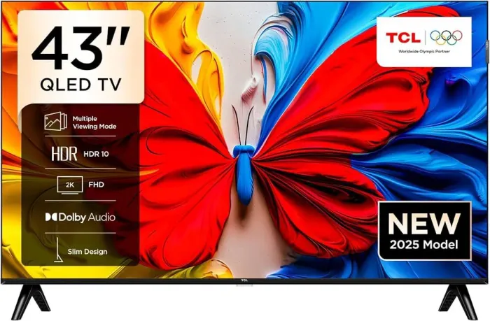 VENDO SMART TV TCL QLED 43 POLEGADAS TRÊS DIAS DE USO NOTA FISCAL NA CAIXA