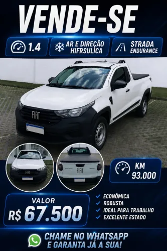 Fiat Strada Endurance 1.4 Flex 8V CS Plus 2022