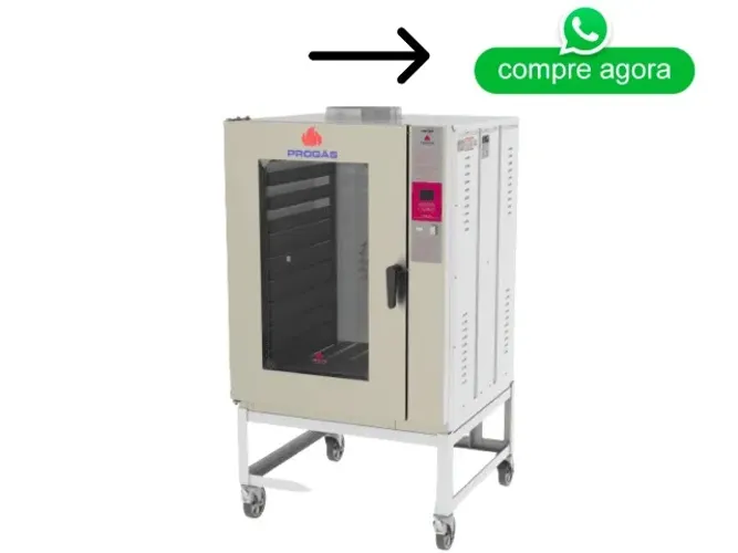 Forno Turbo 10 Esteiras a Gás Progas