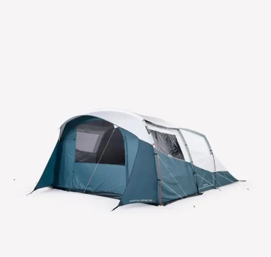 Barraca de Camping Arpenaz 5.2 5 Pessoas 2 Quartos Fresh & Black Quechua