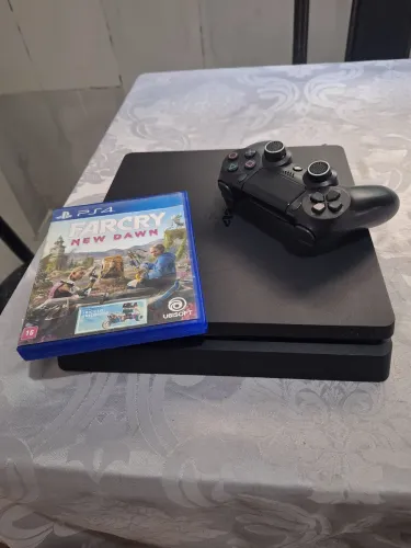 PS4 Slim 1TB ? VENDO OU TROCO | PARCELO EM ATÉ 18X ?