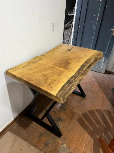 Mesa de prancha rústica 