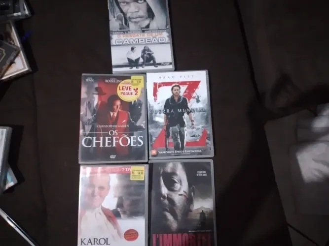 Kit 5 DVD filmes antigos