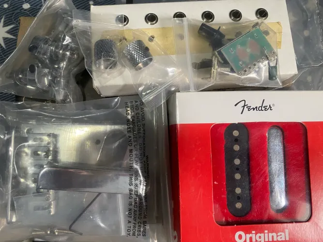 Kit Squier Fender de ferragens para Telecaster  