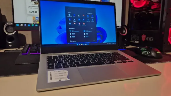Notebook Samsung Book GO com garantia e brinde!