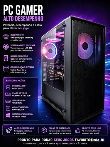 Vende - se computador PC GAMER