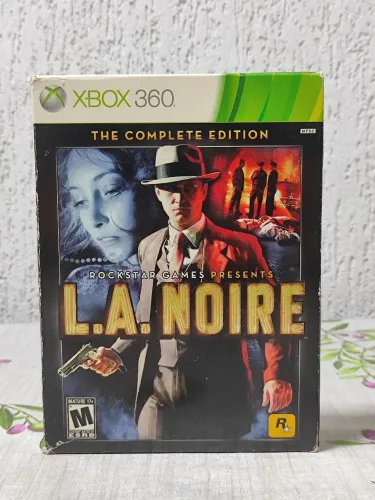 Jogo L.A noire XBOX 360 edição colecionador!!