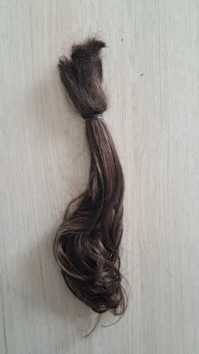 Cabelo Humano Natural 30cm