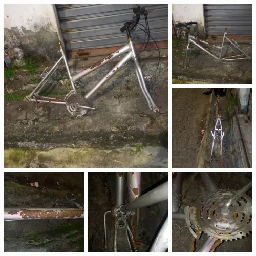 Quadro de bicicleta aro 26.