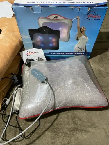 Vendo almofada massageadora shiatsu roller fisio power