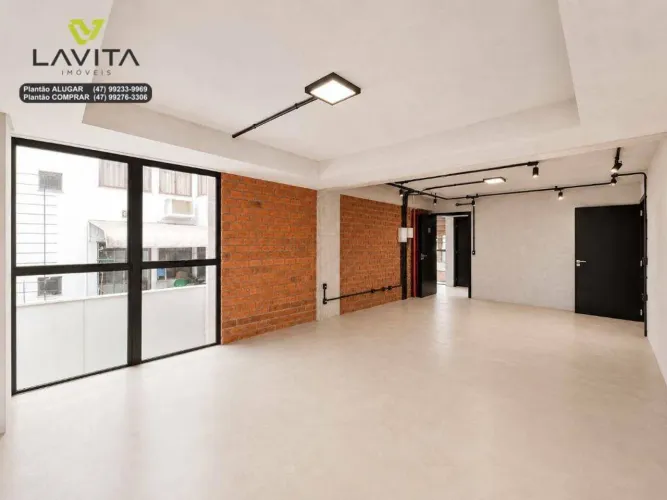 Sala para alugar, 38 m² por R$ 2,000/mês - Tracker Office - Vila Nova - Blumenau/SC