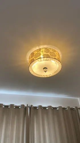 Lustre Plafon Decorativo 45 cm - Excelente Estado