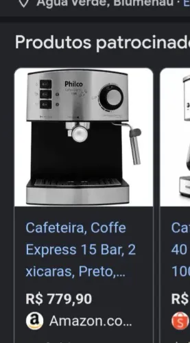 Cafeteira expresso Philco