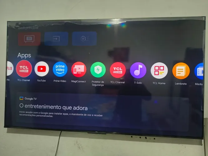 Vendo smartv TCL 65 polegadas 4k com Alexia funcionando perfeitamente.