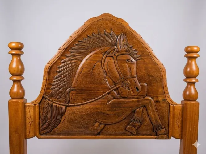 Cama de casal madeira