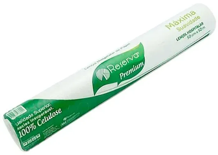 Lençol hospitalar - 0,50x50m