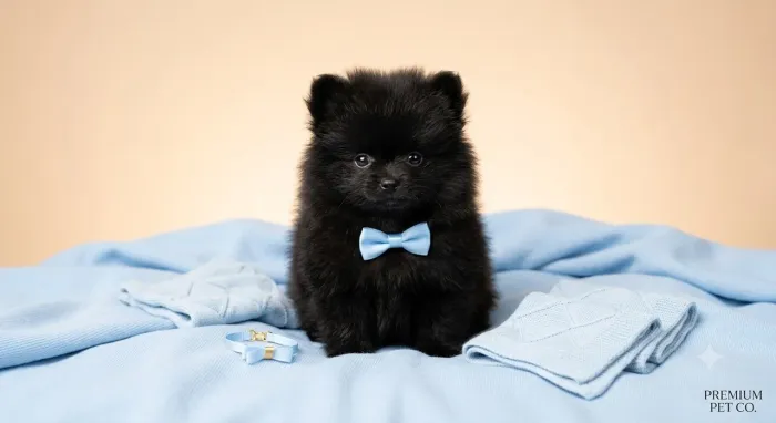 Luluzinho da Pomerania Black intenso