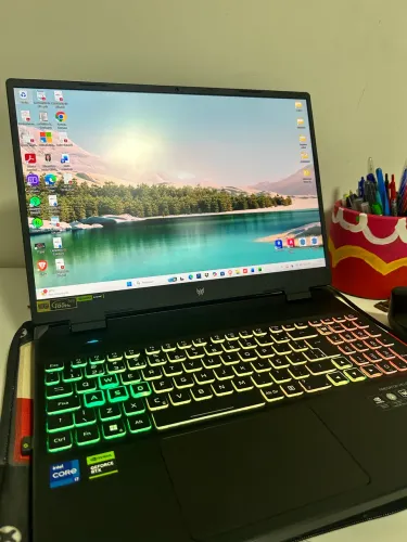 Notebook predator Helios Neo 16 core i7 RTX 4060 Windows 11 SEMINOVO