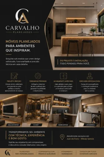CARVALHO PLANEJADOS | Móveis Planejados Sob Medida em Juiz de Fora